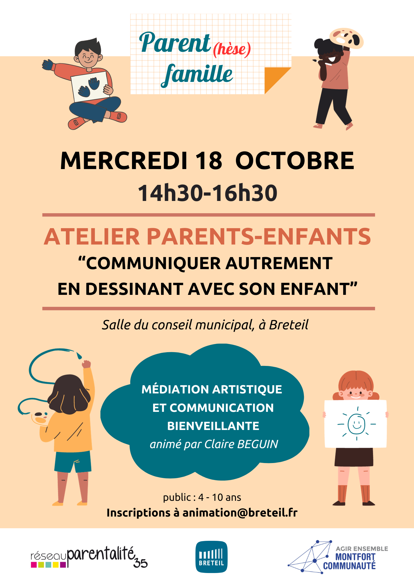 Idints Atelier parents-enfants - Commune de TALENSAC